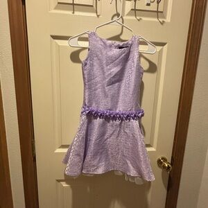 Jessica McClintock Lilac Dress Kid Girl Size 7